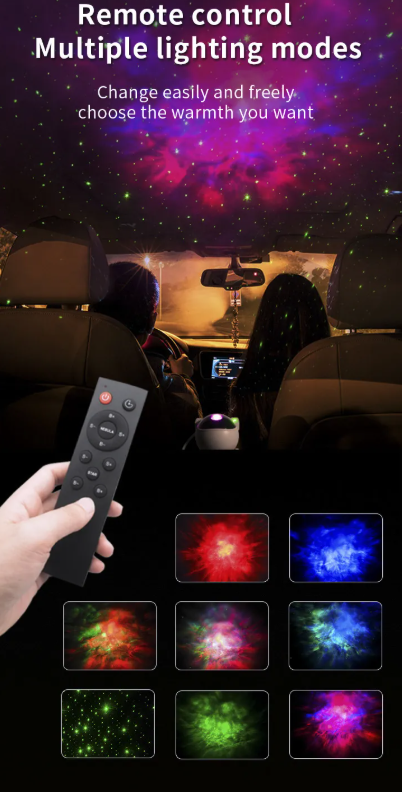 Astronaut Galaxy Star Projector Lamp