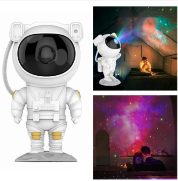 Astronaut Galaxy Star Projector Lamp